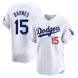 Los Angeles Dodgers Austin Barnes White Limited Youth Home Player Jersey