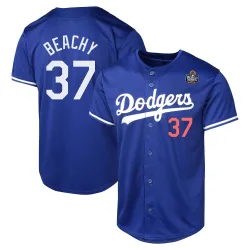 Los Angeles Dodgers Brandon Beachy Royal Limited Men's Alternate 2024 World Series Player Jersey
