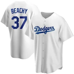 Los Angeles Dodgers Brandon Beachy White Replica Youth Home Player Jersey
