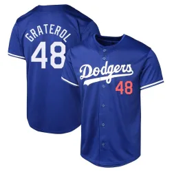 Los Angeles Dodgers Brusdar Graterol Royal Limited Youth Alternate Player Jersey