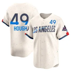 Los Angeles Dodgers Charlie Hough Cream Limited Youth 2024 City Connect World Series Champions Player Jersey