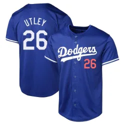 Los Angeles Dodgers Chase Utley Royal Limited Men's Alternate Player Jersey