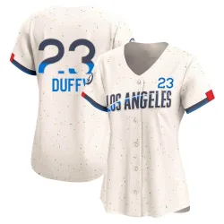 Los Angeles Dodgers Danny Duffy Cream Limited Women's 2024 City Connect Player Jersey