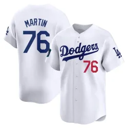 Los Angeles Dodgers J.D. Martin White Limited Men's 2024 World Tour Seoul Series Home Player Jersey