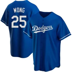 Los Angeles Dodgers Kolten Wong Royal Replica Men's Alternate Player Jersey