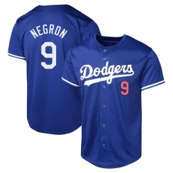 Los Angeles Dodgers Kristopher Negron Royal Limited Men's Alternate Player Jersey