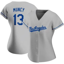 Los Angeles Dodgers Max Muncy Gray Replica Women's Road Player Jersey