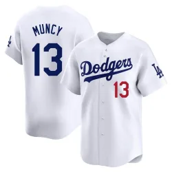 Los Angeles Dodgers Max Muncy White Limited Men's Home Player Jersey
