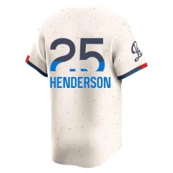 Los Angeles Dodgers Rickey Henderson Cream Limited Youth 2024 City Connect Player Jersey
