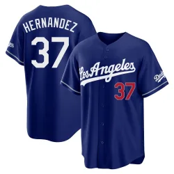 Los Angeles Dodgers Teoscar Hernandez Royal Limited Men's Alternate Stadium Player Jersey
